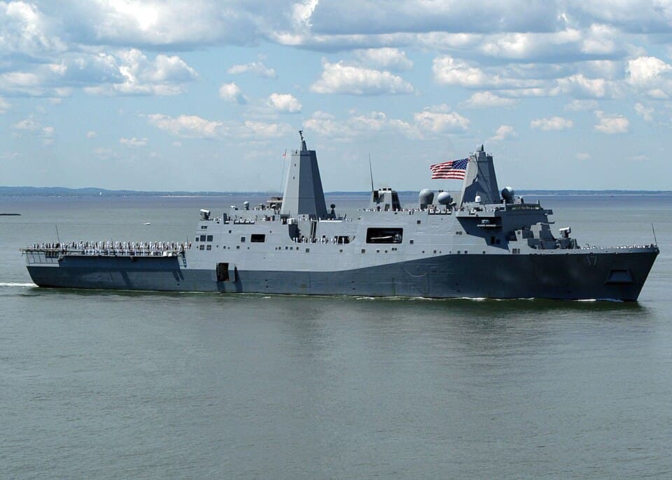USS San Antonio (LPD-17) — operasyonda kullanılan gemi