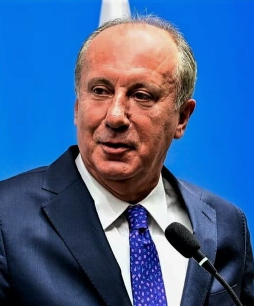 Muharrem İnce, 2023 (cropped) Muharrem İnce, Turkish politician and leader of Homeland Party.