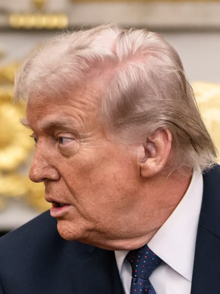Trump, Beyaz Saray'da bir toplantıda