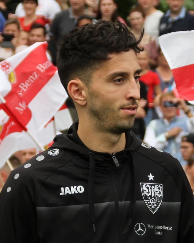 Atakan Karazor, VfB Stuttgart antrenmanında (arşiv görüntüsü)