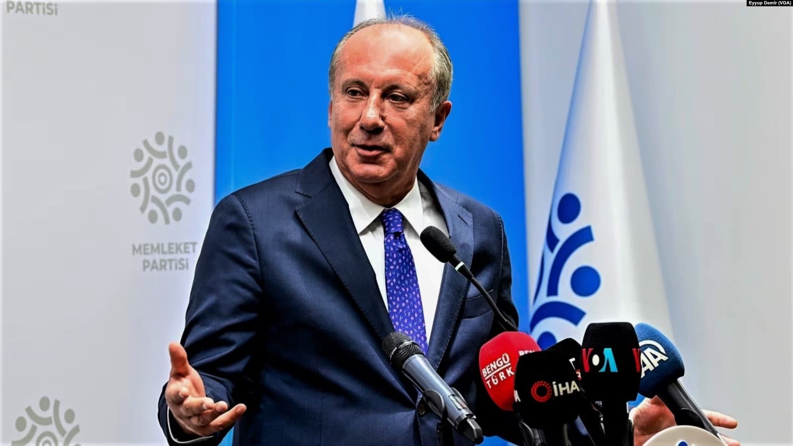 Memleket Partisi Genel Başkanı Muharrem İnce