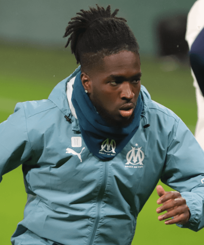 Jonathan Rowe, Marseille formasıyla Saint-Étienne maçında (8 Aralık 2024, arşiv)