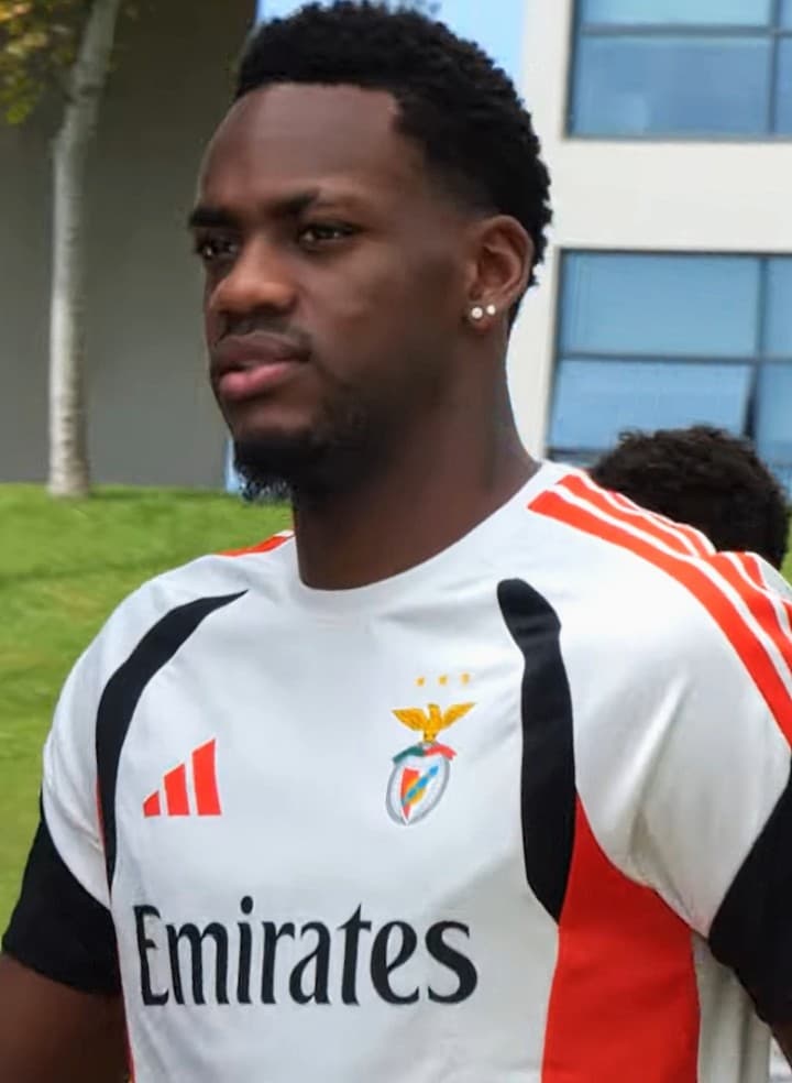 Jhon Durán, SL Benfica, 21 Jul 2026 Jhon Durán , Colombian footballer, during his first training session as an S.L. Benfica