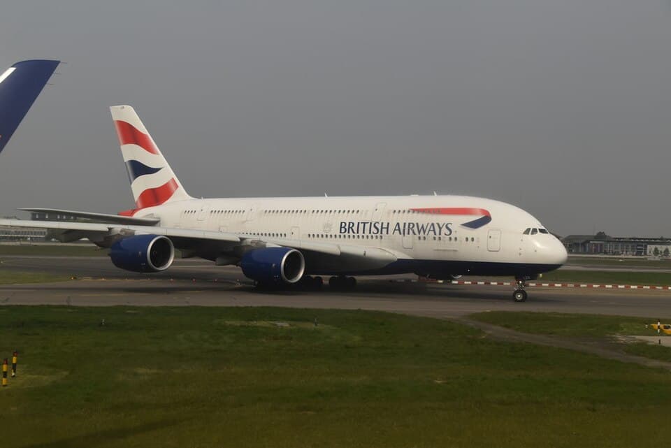 British Airways Plane, Heathrow - geograph.org.uk - 6499800 British Airways Plane, Heathrow