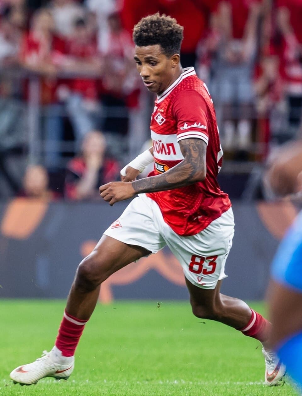 Gedson Fernandes, Spartak Moskova formasıyla sahada (23 Ağustos 2026, Zenit maçı arşiv fotoğrafı)