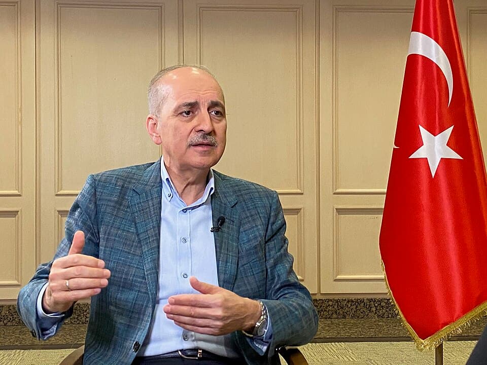Numan Kurtulmuş bir söyleşide (arşiv fotoğrafı)