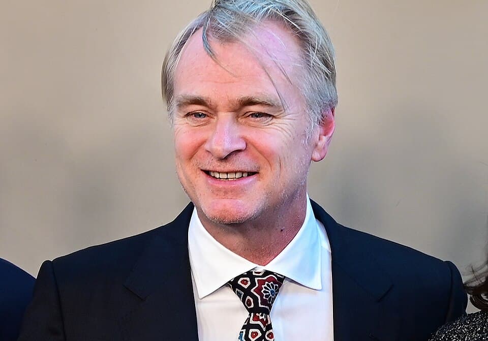 ChristopherNolanIMAXCrop-byPhilipRomano Christopher Nolan at the NYC Premiere of "The Odyssey" (cropped to IMAX proportions)