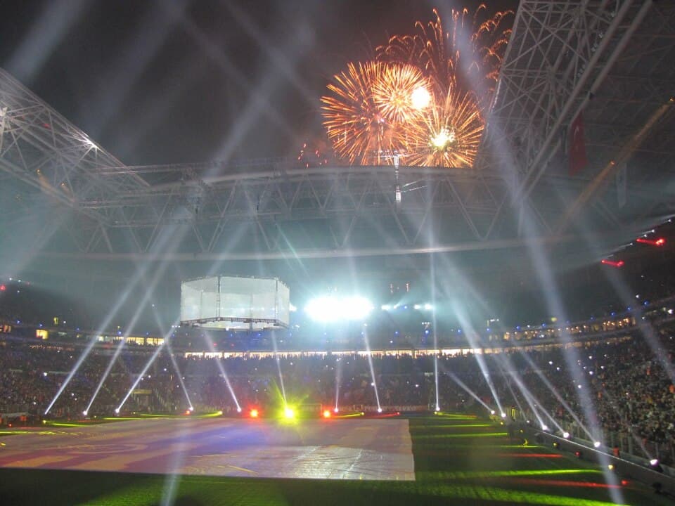 Galatasaray'ın RAMS Park Stadyumu — Lille'li Mukau kulübün orta saha gündeminde (arşiv görüntü)