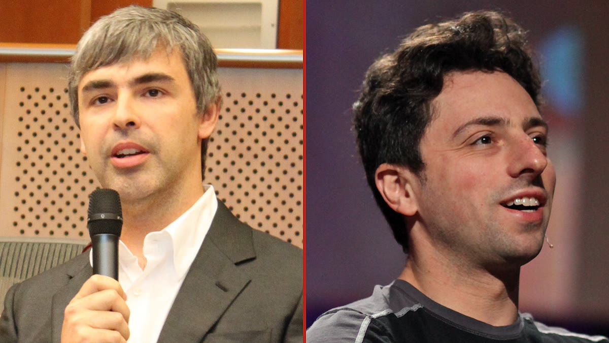 Larry Page (solda) ve Sergey Brin. Fotoğraflar: Stansfield PL / Avrupa Parlamentosu (CC BY-SA 3.0) ve Steve Jurvetson (CC BY 2.0) / Wikimedia Commons