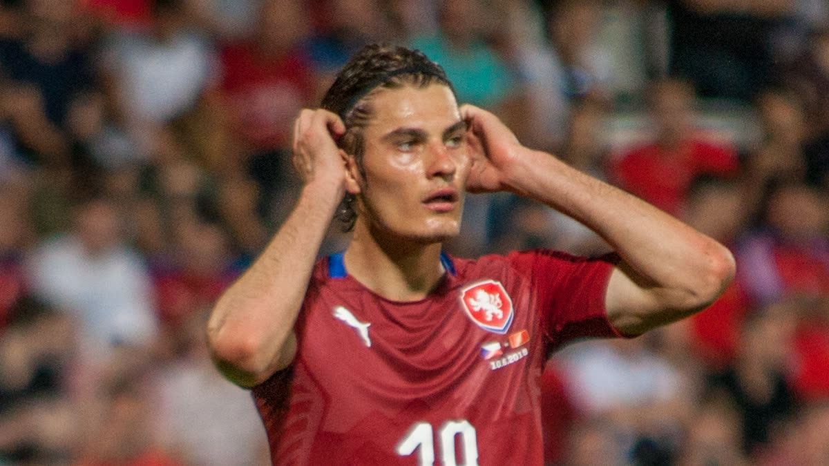Patrik Schick, Çekya Millî Takımı forması ile — 10 Haziran 2019 (arşiv fotoğrafı)