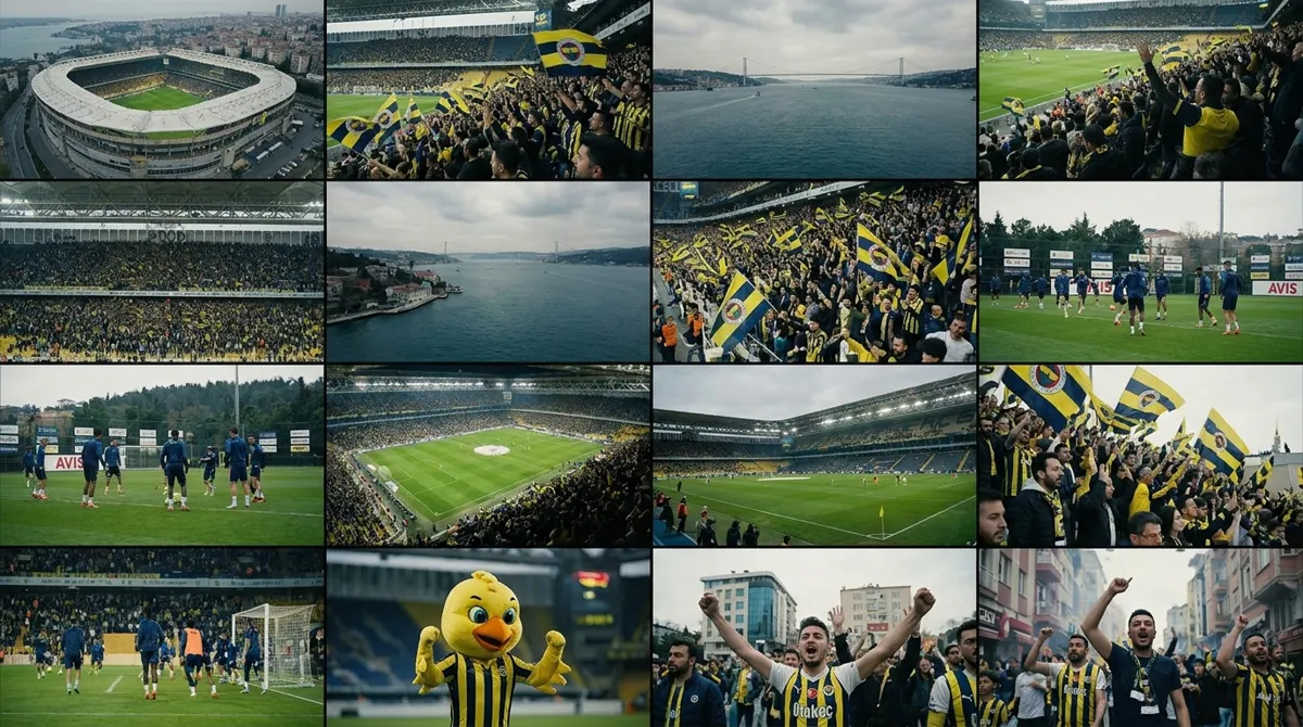 Fenerbahçe'nin Şükrü Saracoğlu Stadyumu ve taraftarları (temsilî görsel) — sarı-lacivertliler, Napolili santrfor Romelu Lukaku ile kişisel şartlarda anlaştı