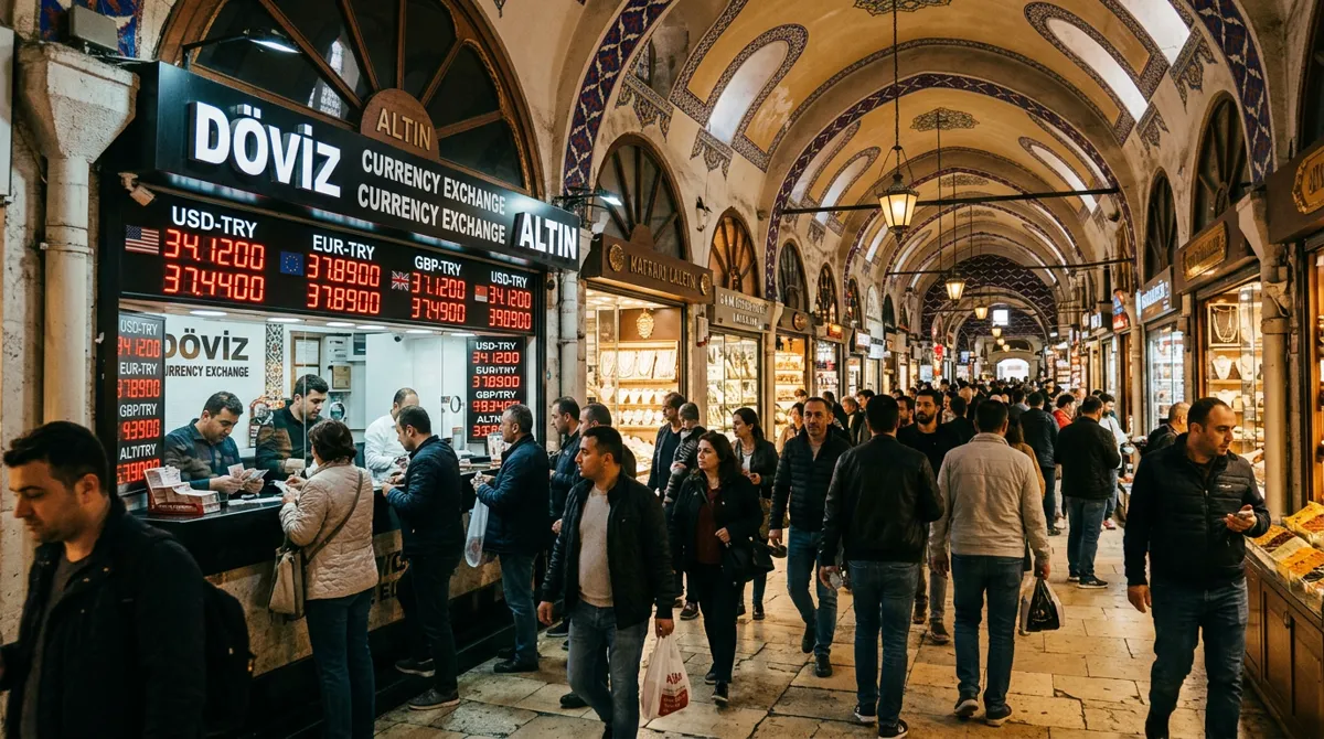 Döviz ve altın fiyat tabelaları — 7 Ağustos 2026 (temsilî görsel)